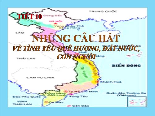 Bài 3. Những câu hát về tình yêu quê hương, đất nước, con người