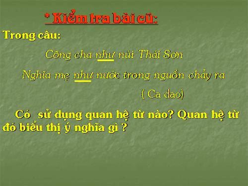 Bài 8. Chữa lỗi về quan hệ từ