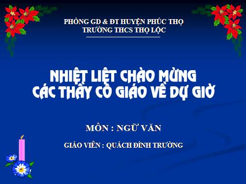 Bài 15. Mùa xuân của tôi