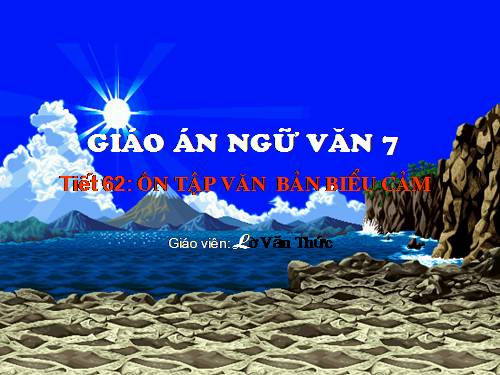 Bài 14. Ôn tập văn bản biểu cảm