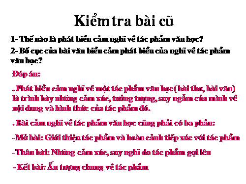 Bài 12. Cảnh khuya