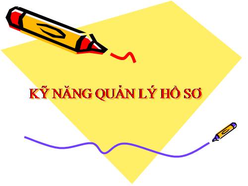 quản lí hồ so