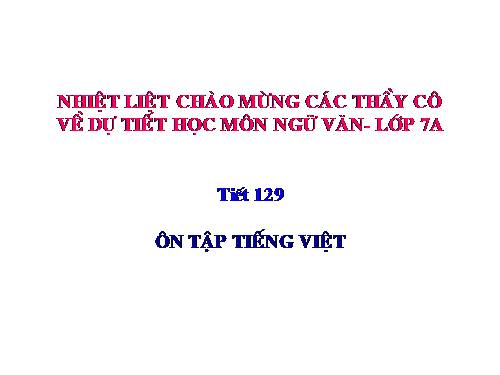 Bài 30. Ôn tập phần Tiếng Việt