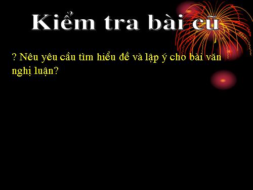 Bài 20. Bố cục và phương pháp lập luận trong bài văn nghị luận