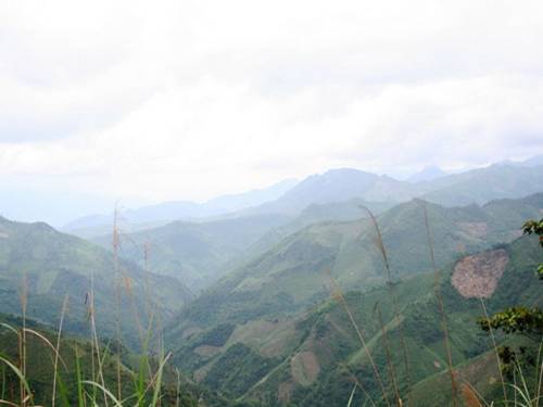 Tranh minh họa Qua Đèo Ngang