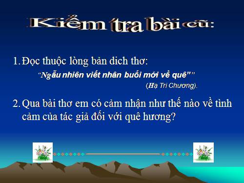 Bài 11. Bài ca nhà tranh bị gió thu phá (Mao ốc vị thu phong sở phá ca)