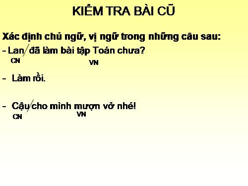 Bài 19. Rút gọn câu