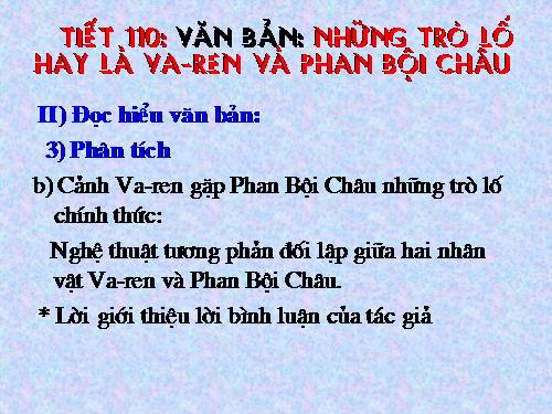 Bài 27. Những trò lố hay là Va-ren và Phan Bội Châu