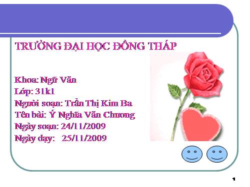 Bài 24. Ý nghĩa văn chương