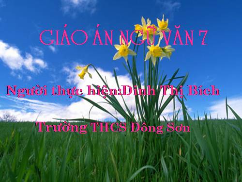 Bài 13. Tiếng gà trưa