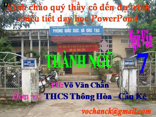 Bài 12. Thành ngữ