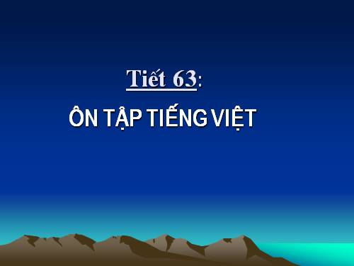 Bài 16. Ôn tập phần Tiếng Việt