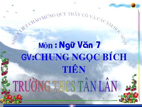 Bài 25. Dùng cụm chủ - vị để mở rộng câu