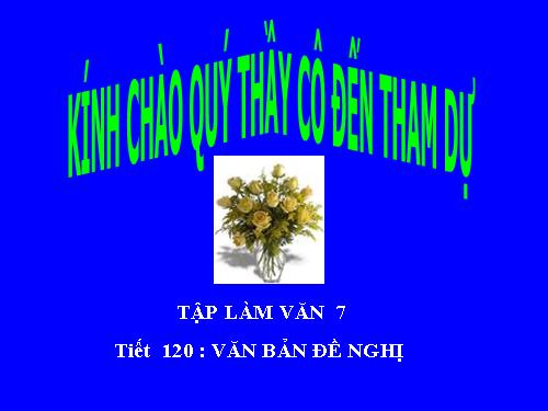 Bài 29. Văn bản đề nghị