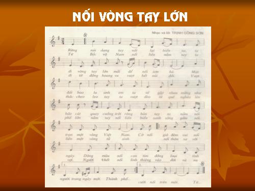 chuyên đề nối vong tay lớn