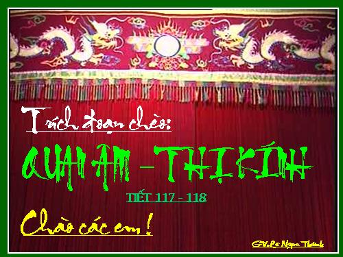 Bài 29. Quan Âm Thị Kính