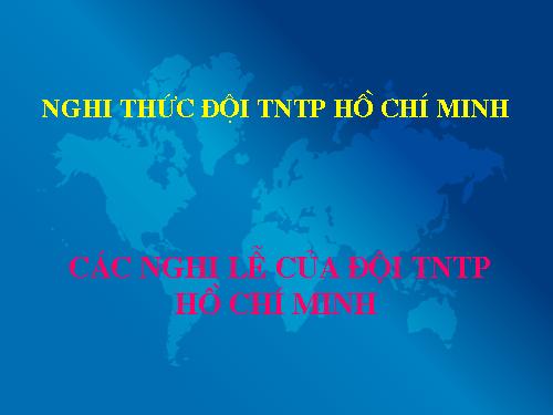 nghi lễ thủ tục