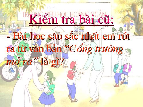 Bài 1. Mẹ tôi