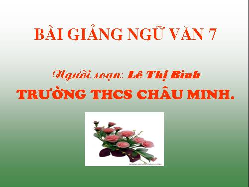 Bài 11. Từ đồng âm