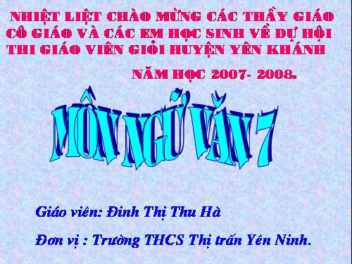 Bài 15. Mùa xuân của tôi