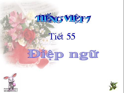 Bài 13. Điệp ngữ