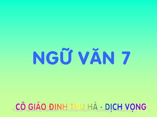 Bài 3. Những câu hát về tình yêu quê hương, đất nước, con người