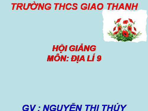 Bài 20. Vùng Đồng bằng sông Hồng