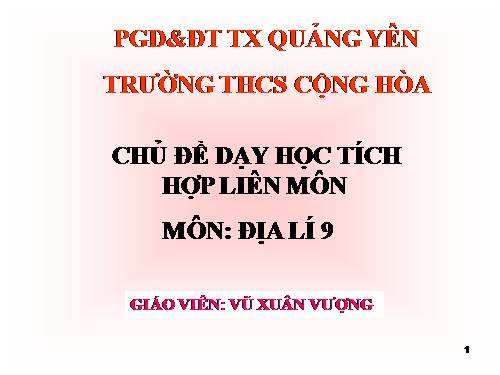 Bài 23. Vùng Bắc Trung Bộ