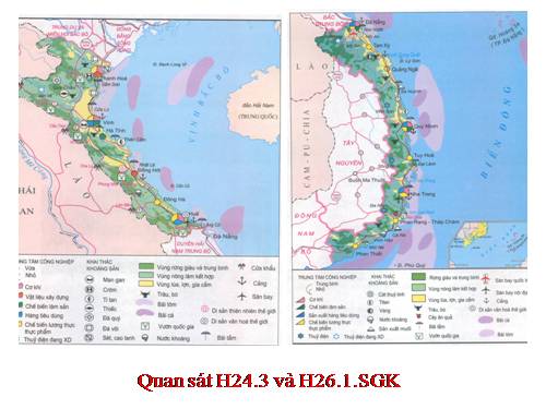 Bài 27. Thực hành: Kinh tế biển của Bắc Trung Bộ và Duyên Hải Nam Trung Bộ