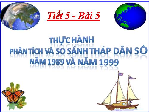 Bài 5. Thực hành: Phân tích và so sánh tháp dân số năm 1989 và năm 1999