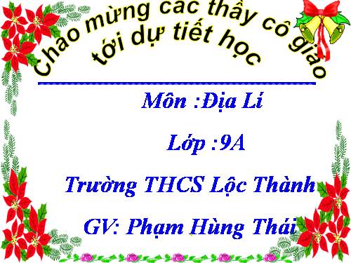 Bài 3. Phân bố dân cư và các loại hình quần cư