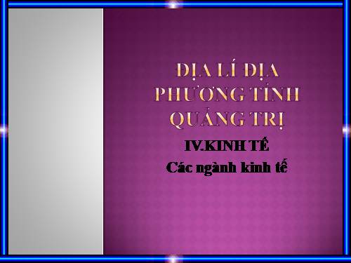 Bài 43. Địa lí tỉnh (thành phố) (tiếp theo)