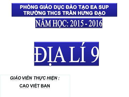 Bài 25. Vùng Duyên hải Nam Trung Bộ