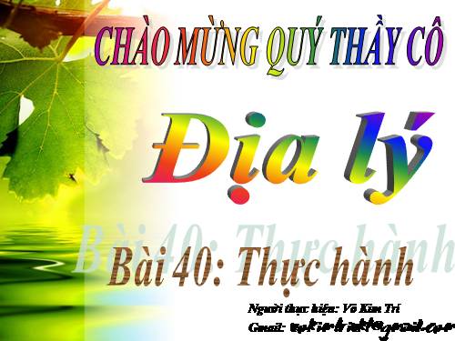 Bài 40. Thực hành: Đánh giá tiềm năng kinh tế của các đảo ven bờ và tìm hiểu về ngành công nghiệp dầu khí