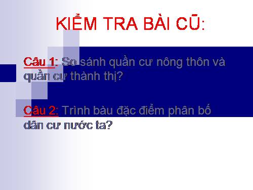 Bài 4. Lao động và việc làm. Chất lượng cuộc sống