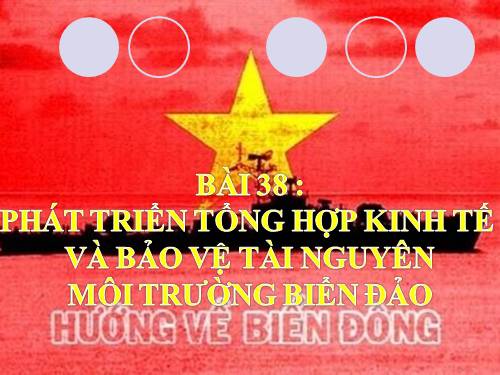 Bài 38. Phát triển tổng hợp kinh tế và bảo vệ tài nguyên, môi trường biển - đảo