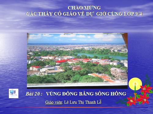 Bài 20. Vùng Đồng bằng sông Hồng