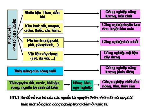 Bài 11. Các nhân tố ảnh hưởng đến sự phát triển và phân bố công nghiệp