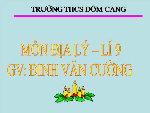 Bài 24. Vùng Bắc Trung Bộ (tiếp theo)