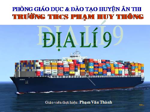 Bài 14. Giao thông vận tải và bưu chính viễn thông