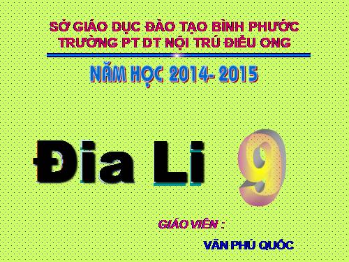 Bài 7. Các nhân tố ảnh hưởng đến sự phát triển và phân bố nông nghiệp