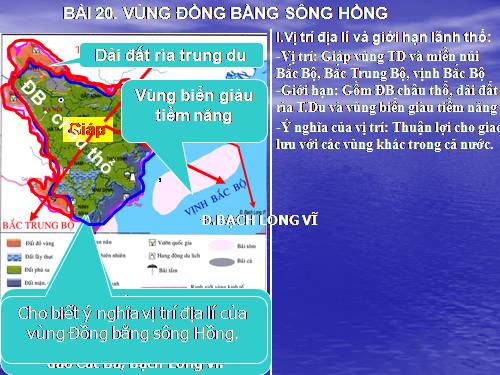 Bài 20. Vùng Đồng bằng sông Hồng