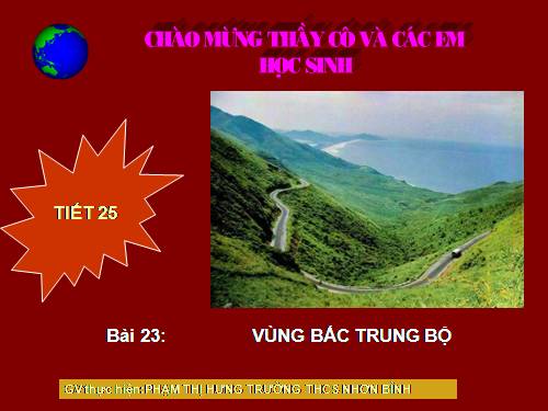 Bài 23. Vùng Bắc Trung Bộ