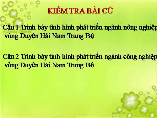 Bài 27. Thực hành: Kinh tế biển của Bắc Trung Bộ và Duyên Hải Nam Trung Bộ