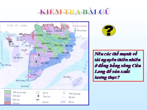 Bài 36. Vùng Đồng bằng sông Cửu Long (tiếp theo)