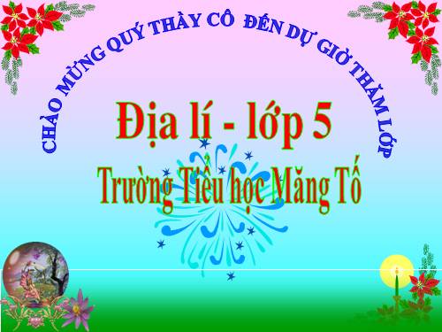 Bài 15. Thương mại và du lịch