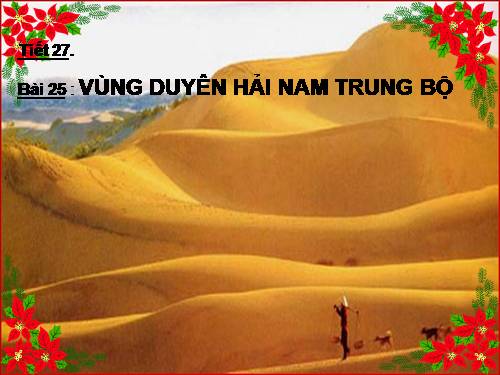 Bài 25. Vùng Duyên hải Nam Trung Bộ