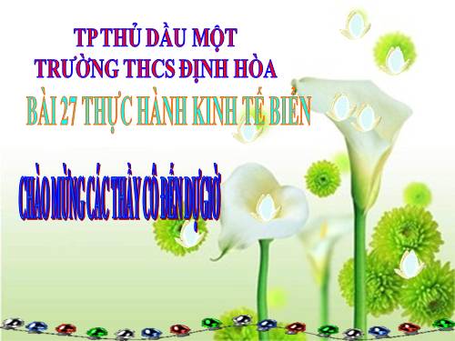 Bài 27. Thực hành: Kinh tế biển của Bắc Trung Bộ và Duyên Hải Nam Trung Bộ