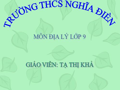 Bài 15. Thương mại và du lịch