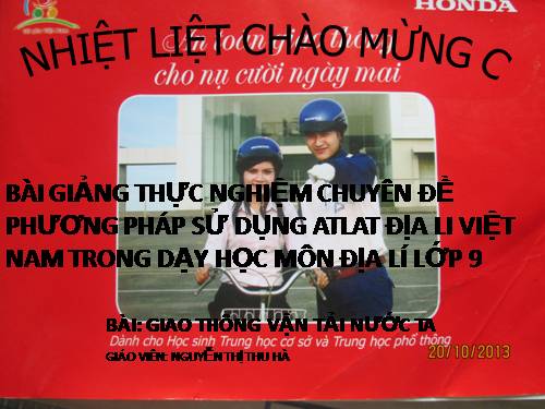 Chuyên đề phương pháp sử dung atlat đia lí Việt Nam